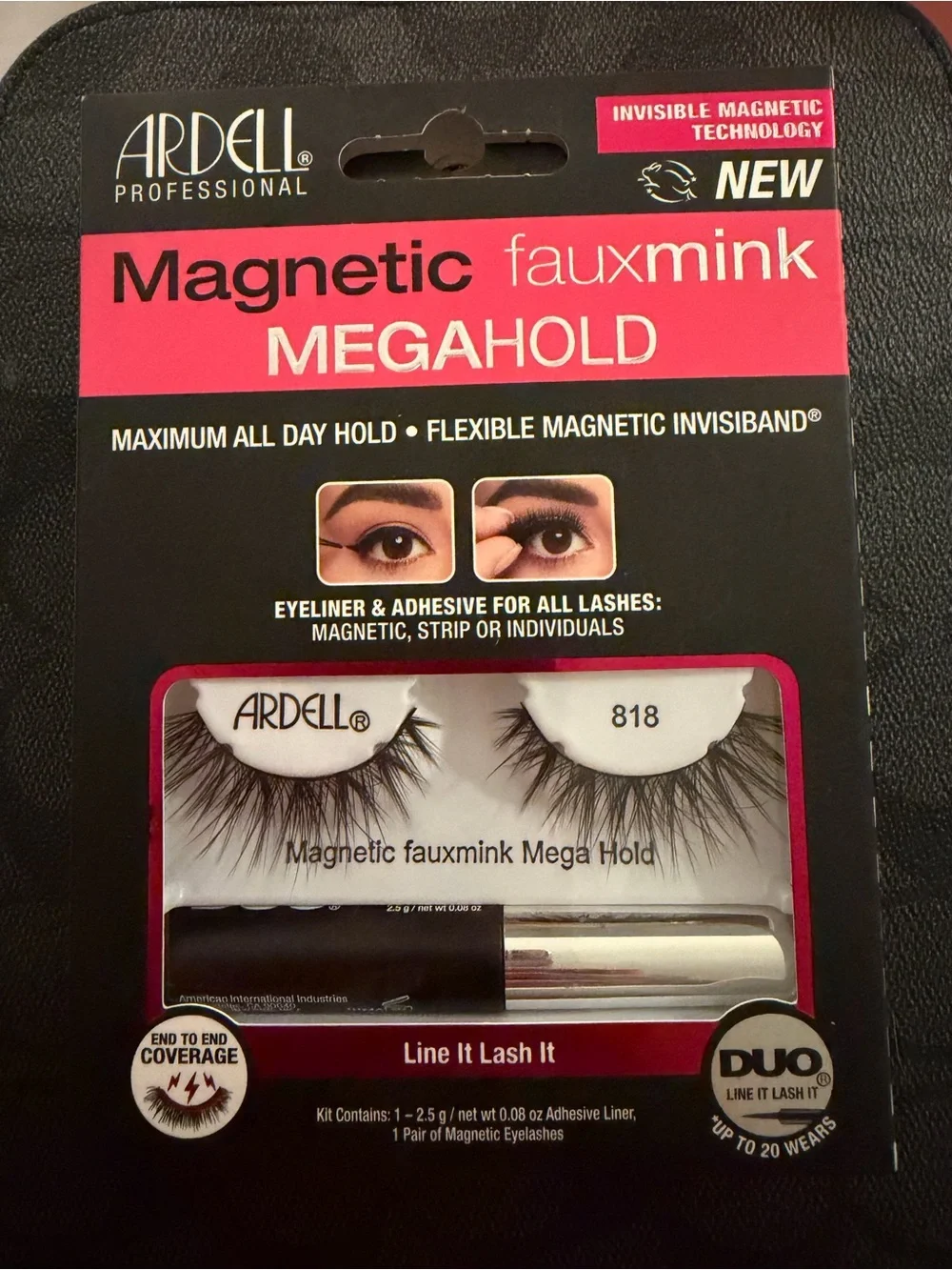 Ardell Magnetic Faux Mink Mega Hold Lashes - Black